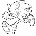 desenho imprimir sonic